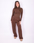 Tall pantalon jogger brown