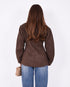 wool blazer brown