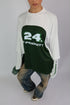 Priority paneled longsleeve green