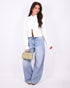 Alix Split blazer white