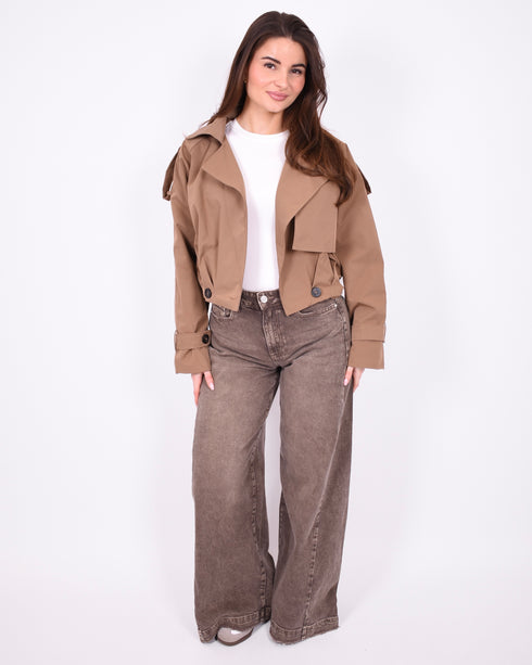 Spring trenchcoat Camel