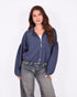 checkered bomber navy