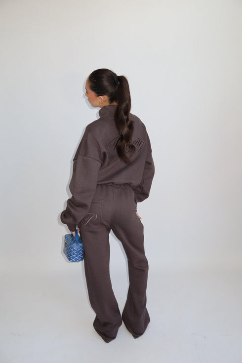 Priority bomberjacket set grey