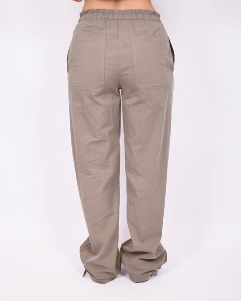 Gigi parachute pants kaki
