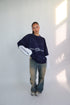 Priority prints longsleeve navy