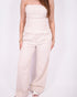 linnen two piece beige