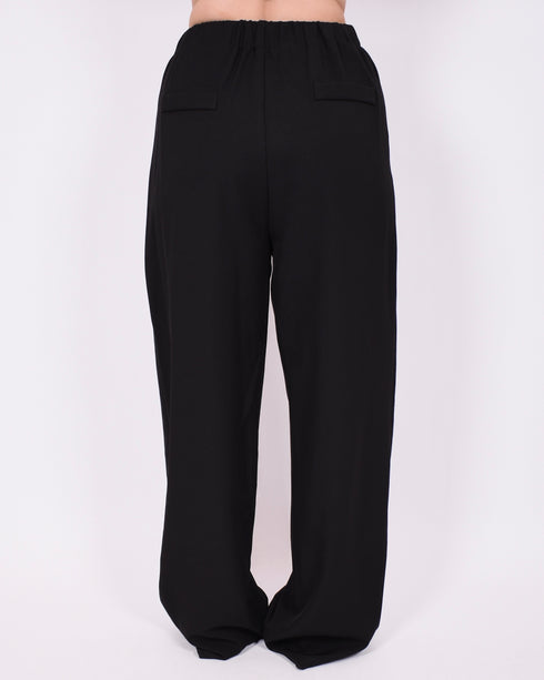 Tall stretch pantalon black