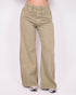 Didi Wide leg jeans matcha green