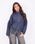 checkered bomber navy