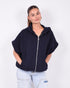 Hoodie gilet vest navy