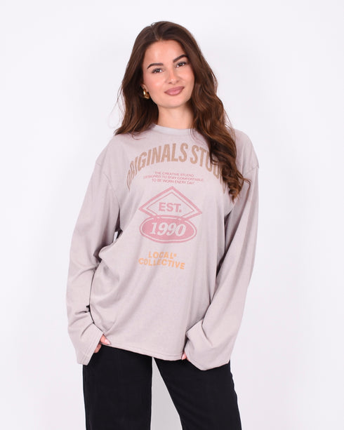 studio longsleeve grey