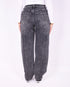 Balloon stretch jeans dark grey