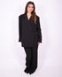 Bibi boxy blazer black