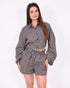 Summer Striped set brown