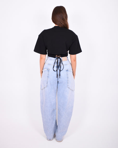 Corset tee black