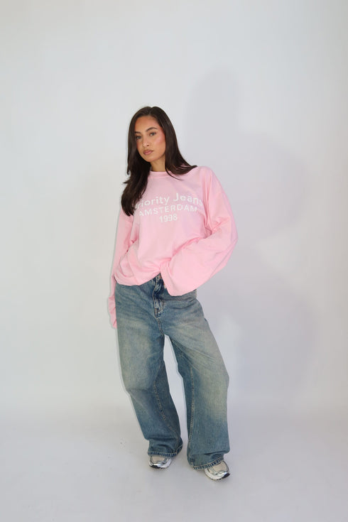 Priority Amsterdam longsleeve pink