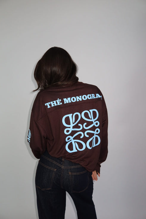 priority monogram longsleeve choco