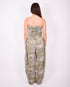 Camo top light washed