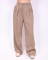 stretch pantalon beige