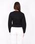 snatched longsleeve top black