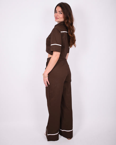 Alexis two piece Brown