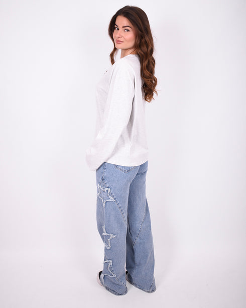 The perfect longsleeve light grey