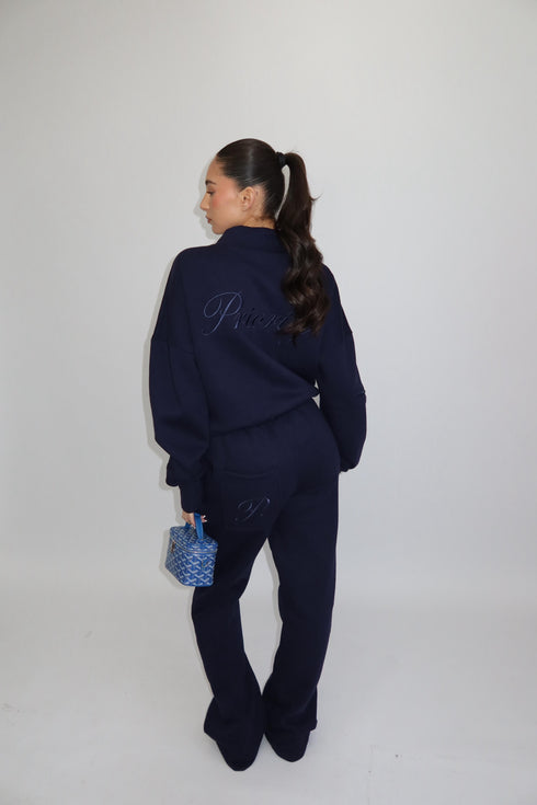 priority bomber jacket set navy