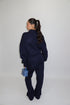 priority bomber jacket set navy