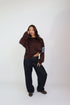 priority monogram longsleeve choco