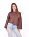 Oversized t-shirt Brown
