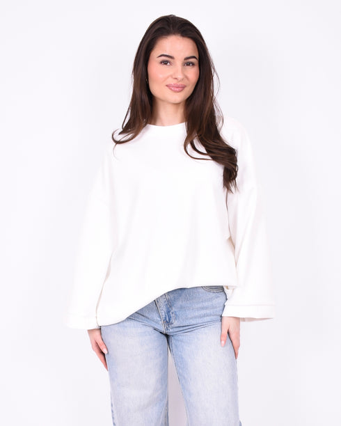 basic oversized t-shirt white