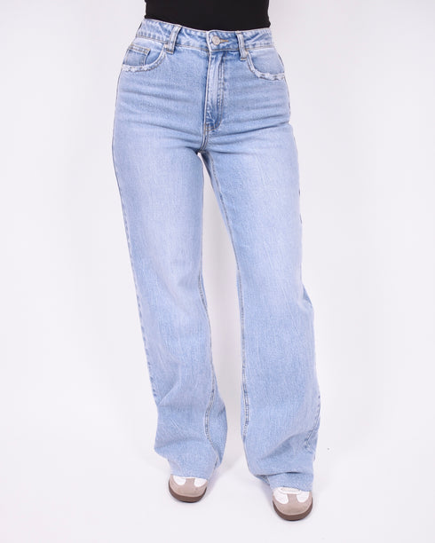 Tall Wide leg stretch jeans blue