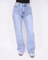 Tall Wide leg stretch jeans blue