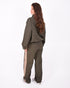 Avery contrast tracksuit green