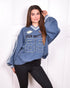 Denim longsleeve jersey