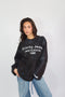 Priority Destroyed Amsterdam longsleeve washed black