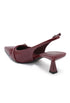Buckle heels Bordeaux