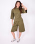 lounge jort set green