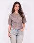 dany knit top taupe