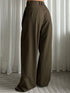 Pleated pantalon kaki 2.0