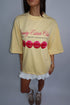 Priority country club tee yellow