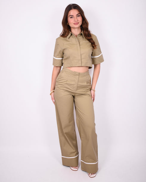 Alexis two piece green