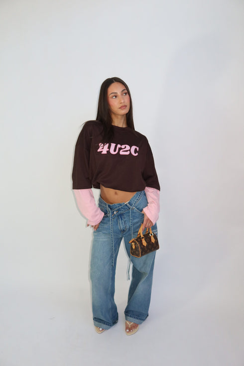 4u2c longsleeve choco