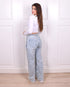 Double Straight leg stretch jeans Blue