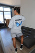 Priority butterfly longsleeve grey/blue