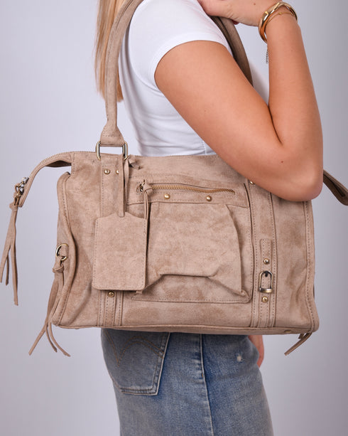 City bag taupe