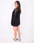Lace short black