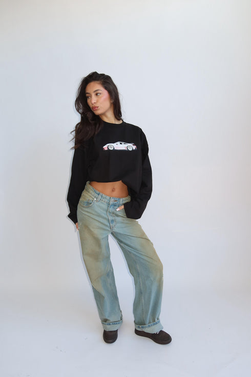Priority Porsche longsleeve black