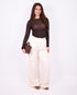 Alix pantalon ecru