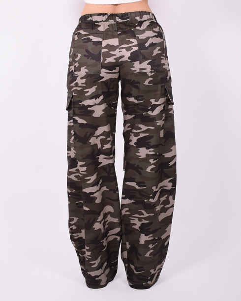 Camo cargo pants